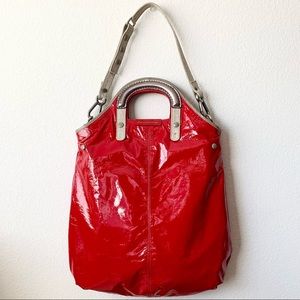 NWOT Stella McCartney Large Cherry Patent Tote